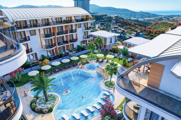 Villa Style Duplexes for Sale in Kargicak Alanya